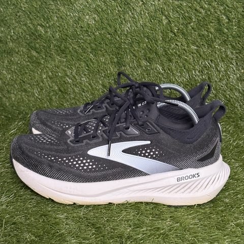 Brooks Glycerin 23 Mens Size 9.5 D Black White Cushioned Running Shoes photo 3