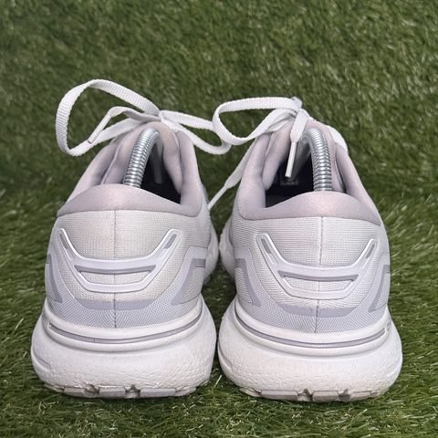 Brooks Ghost 15 Womens Size 11 D Wide White Gray Cushioned Running Shoes photo 4