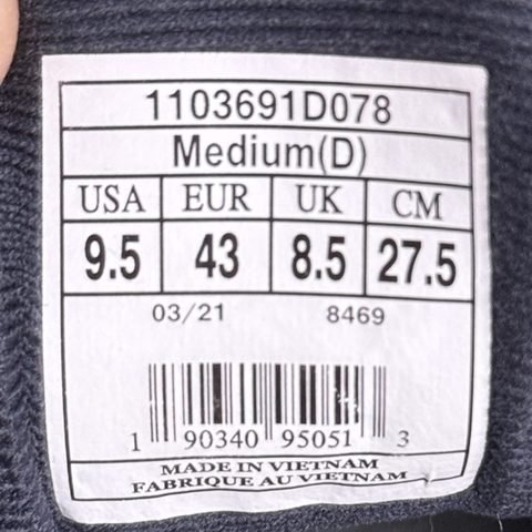 Brooks Ghost 14 Mens Size 9.5 D Gray Blue Coral Cushioned Running Shoes photo 8