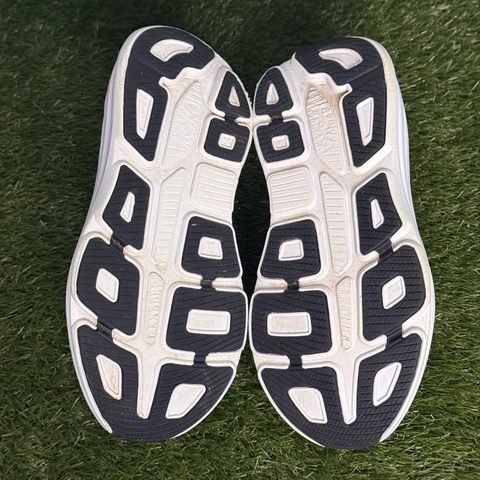 Hoka Bondi 9 Wide Womens Size 10 D Black White Max Cushion Running Shoes 1162014 photo 7