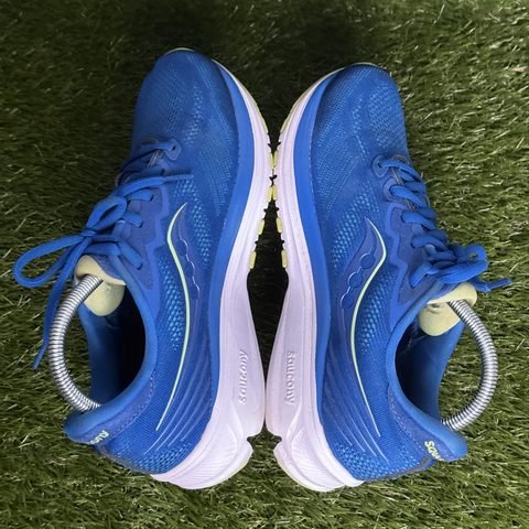 Saucony Ride 14 Womens Size 9.5 Blue Cushioned Running Shoes S10650-130 photo 5