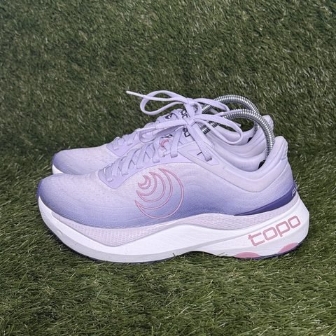 Topo Athletic Aura Womens Size 8 Purple Lilac Running Shoes 5mm Drop photo 3
