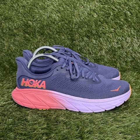 Hoka Arahi 7 Womens Size 11 B Navy Coral Purple Stability Running Shoes 1147851