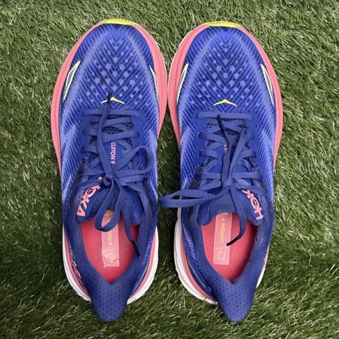 Hoka Clifton 9 Womens Size 7 B Blue Coral Cushioned Running Shoes 1127896 photo 6