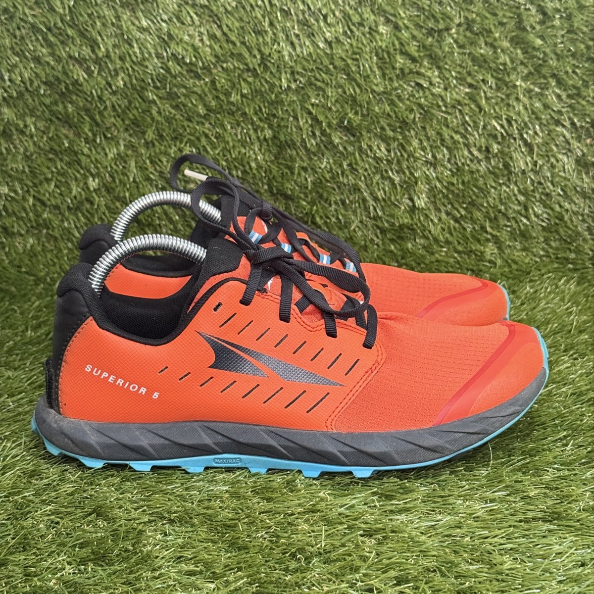 Altra Superior 5 Mens Size 9 Orange Blue Trail Running Shoes AL0A546Z