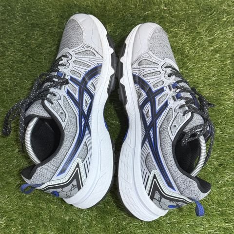 Asics Gel-Venture 7 Mens Size 11 4E Extra Wide Gray Blue Trail Shoes 1011A891 photo 5