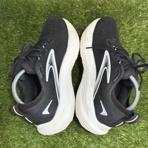 Brooks Glycerin 22 Womens Size 8.5 B Black White Running Shoes 1204341B photo 5
