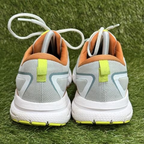 Brooks Trace 3 Womens Size 11 B White Orange Lime Running Shoes 1204011B photo 4