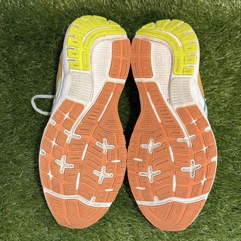 Brooks Trace 3 Womens Size 11 B White Orange Lime Running Shoes 1204011B photo 7