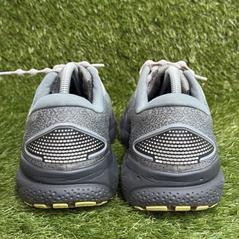 Brooks Ghost 16 Mens Size 10 2E Wide Gray Yellow Running Shoes 1104182E photo 4