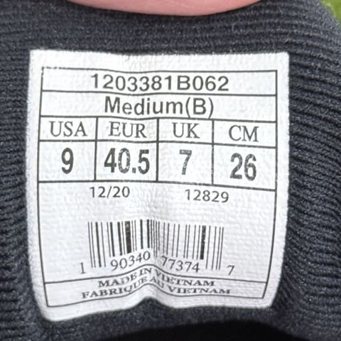 Brooks Ghost 13 Womens Size 9 B Gray Black Pink Running Shoes 1203381B photo 8