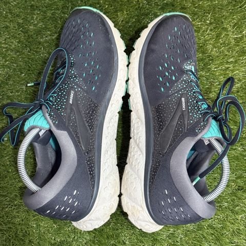 Brooks Glycerin 17 Womens Size 11 B Navy Teal Running Shoes 1202781B photo 5
