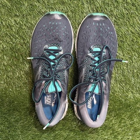 Brooks Glycerin 17 Womens Size 11 B Navy Teal Running Shoes 1202781B photo 6