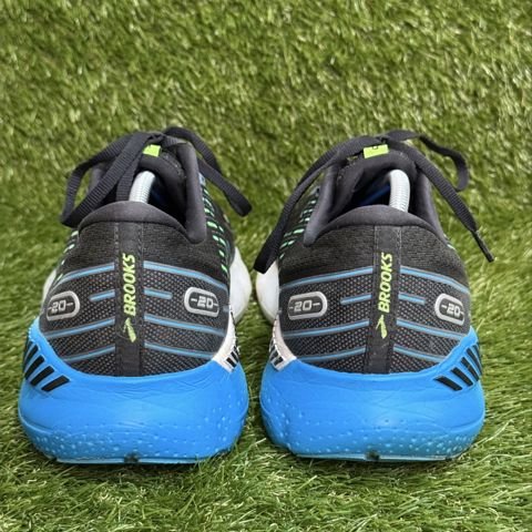 Brooks Glycerin GTS 20 Mens Size 13 D Black Blue Green Running Shoes 1103831D photo 4