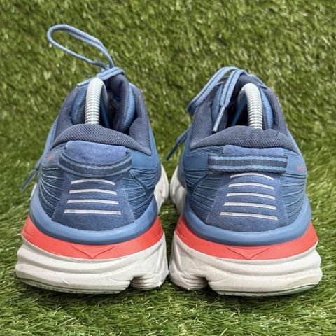 Hoka Bondi 7 Mens Size 9.5 D Blue Coral Max Cushion Running Shoes 1110518 photo 4