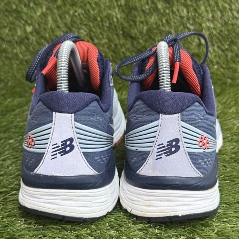 New Balance 880v8 Womens Size 9 Light Blue Navy Coral Running Shoes W880 photo 4