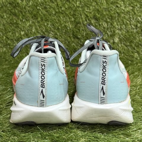 Brooks Hyperion Max Mens Size 14 D Gray Aqua Orange Running Shoes 1103901D426 photo 4