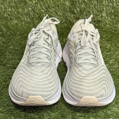 Hoka Gaviota 5 Mens Size 10.5 D Sage Gray Stability Running Shoes 1127929 photo 2