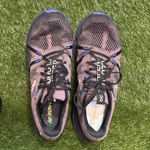 On Cloudsurfer Mens Size 13 Black Cobalt Running Shoes 3MD10421509 photo 6