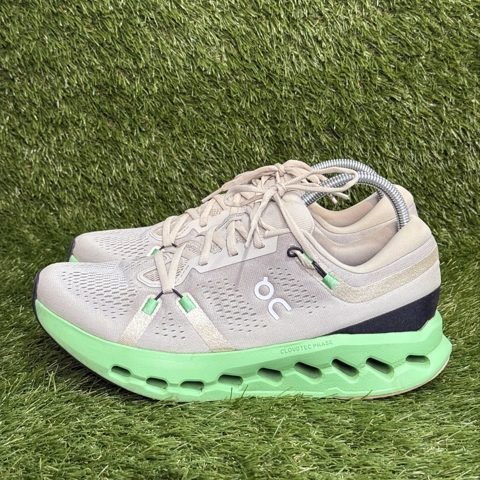 On Cloudsurfer 2 Mens Size 9.5 Truffle Honeydew Running Shoes 3MF10124048 photo 3