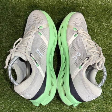 On Cloudsurfer 2 Mens Size 9.5 Truffle Honeydew Running Shoes 3MF10124048 photo 5