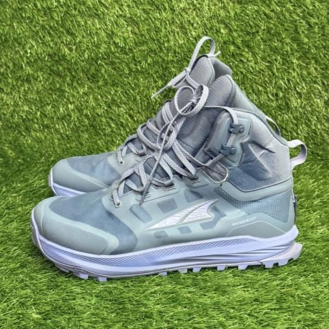 Altra Lone Peak 9 Mid Waterproof Womens Size 10.5 Blue Gray Hiking Boot AL0A85PU photo 3
