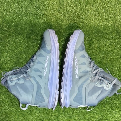 Altra Lone Peak 9 Mid Waterproof Womens Size 10.5 Blue Gray Hiking Boot AL0A85PU photo 5