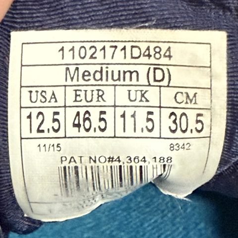Brooks Ravenna 7 Mens Size 12.5 D Blue Lime Running Shoes 1102171D484 photo 8