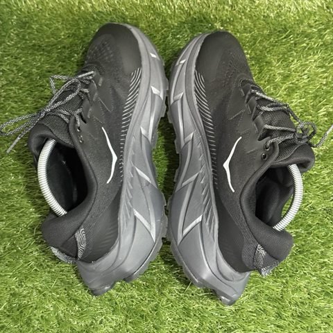 Hoka Skyline Float X Mens Size 10.5 D Triple Black Hiking Shoes 1143430 NEW photo 5