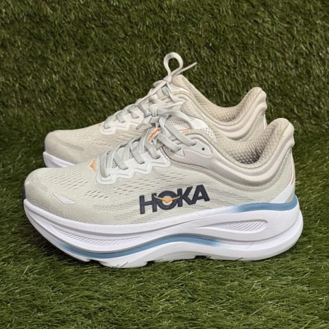 Hoka Bondi 9 Wide Womens Size 7 Sand Max Cushion Running Shoes 1162011 NEW photo 3