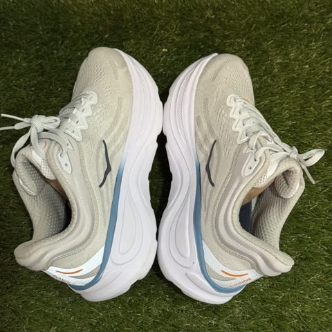 Hoka Bondi 9 Wide Womens Size 7 Sand Max Cushion Running Shoes 1162011 NEW photo 5