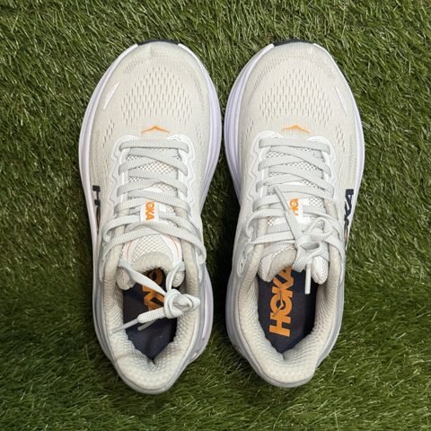 Hoka Bondi 9 Wide Womens Size 7 Sand Max Cushion Running Shoes 1162011 NEW photo 6