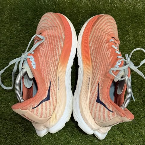 Hoka Mach 5 Womens Size 9 B Coral Peach Running Shoes 1127894 photo 5