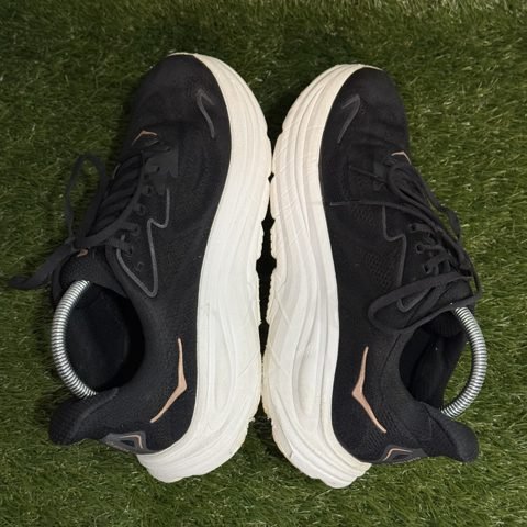 Hoka Clifton 10 Womens Size 10 B Black Rose Gold Running Shoes 1162031 photo 5