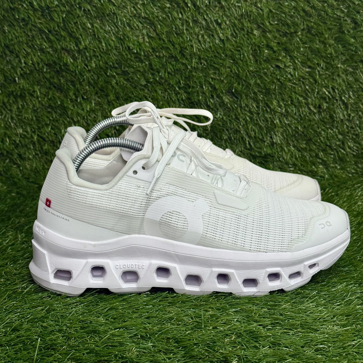 On Cloudmonster Void Mens Size 8.5 White Running Shoes 3MF10671200 NEW