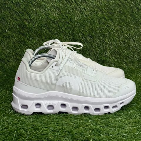 On Cloudmonster Void Mens Size 8.5 White Running Shoes 3MF10671200 NEW