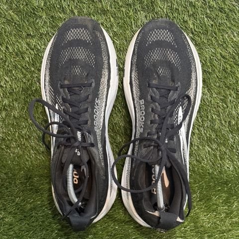 Brooks Adrenaline GTS 25 Mens Size 12 D Black White Running Shoes 1104541D090 photo 6