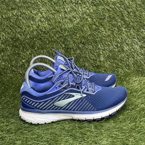 Brooks Ghost 12 Womens Size 8.5 B Blue Running Shoes Sneakers 1203051B413