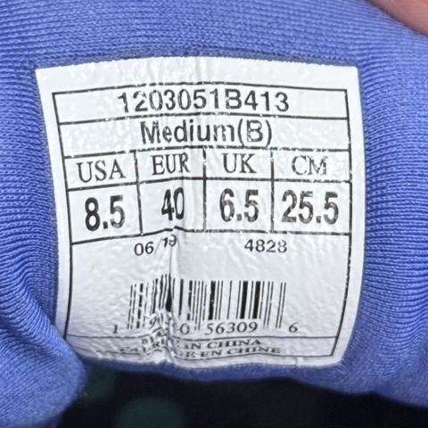 Brooks Ghost 12 Womens Size 8.5 B Blue Running Shoes Sneakers 1203051B413 photo 8