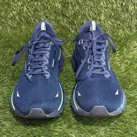 Brooks Ghost 15 Mens Size 10 D Navy Blue Green Running Shoes 1103931D428 photo 2