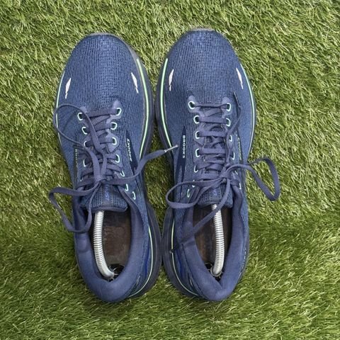 Brooks Ghost 15 Mens Size 10 D Navy Blue Green Running Shoes 1103931D428 photo 6
