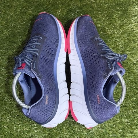 Hoka One One Cavu Womens Size 9 Navy Pink Running Shoes Sneakers 1019282 photo 5