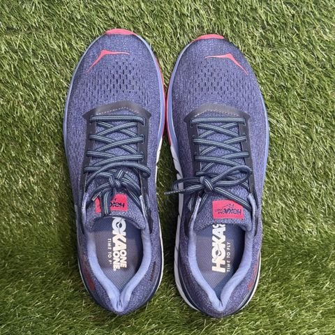 Hoka One One Cavu Womens Size 9 Navy Pink Running Shoes Sneakers 1019282 photo 6