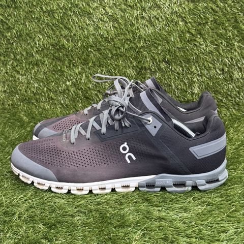 On Cloudflow Mens Size 13 Black Asphalt Running Shoes Sneakers 35.99238 photo 3