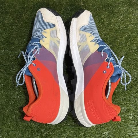 Adidas Kanadia 8 TR Mens Size 14 Red Blue Trail Running Shoes Cloudfoam BB4414 photo 5