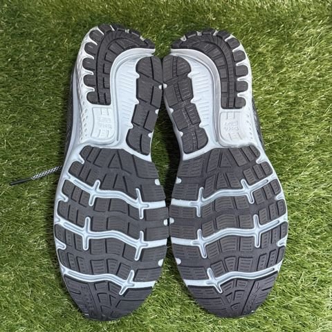 Brooks Ghost 12 Mens Size 12.5 D Buffalo Plaid Gray Running Shoes 1103161D NEW photo 7