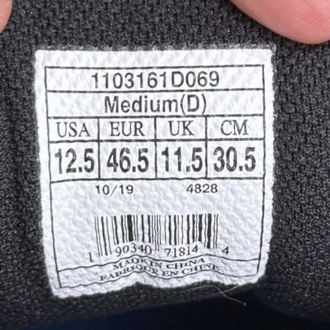 Brooks Ghost 12 Mens Size 12.5 D Buffalo Plaid Gray Running Shoes 1103161D NEW photo 8