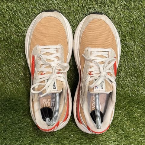 Brooks Adrenaline GTS 24 Womens Size 8 B Tan Red Suede Running Shoes 1204261B photo 6