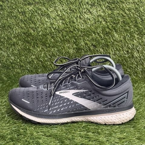 Brooks Ghost 13 Womens Size 11 B Gray Black Blush Running Shoes 1203381B062 photo 3