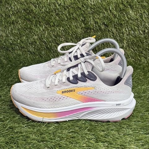 Brooks Ghost 17 Wide Womens Size 6.5 D Oyster Apricot Pink Running Shoe 1204311D photo 3